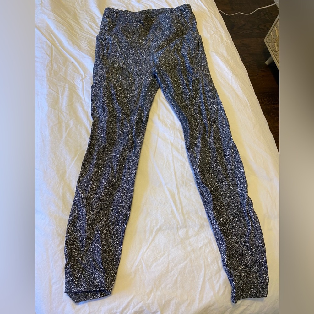 Lululemon Running Leggings with Side Pockets